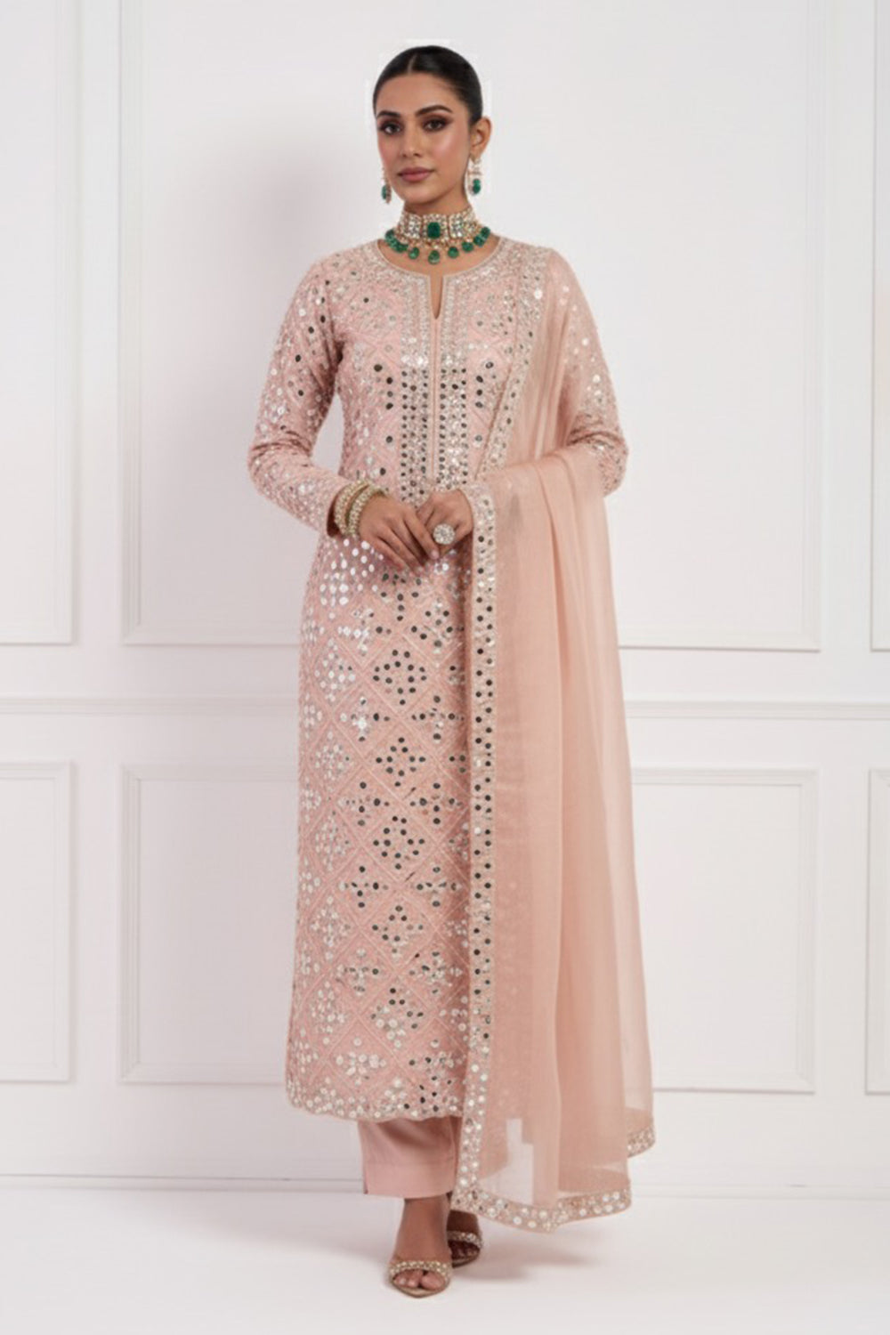 Blush Kurta Set