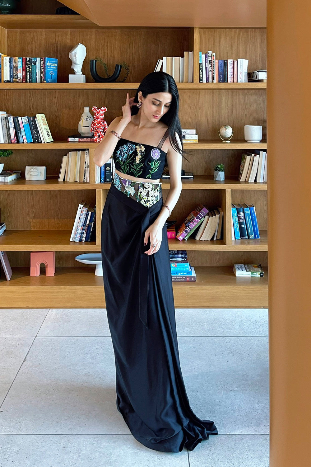 Mykonos- Corseted Belt Drape Set