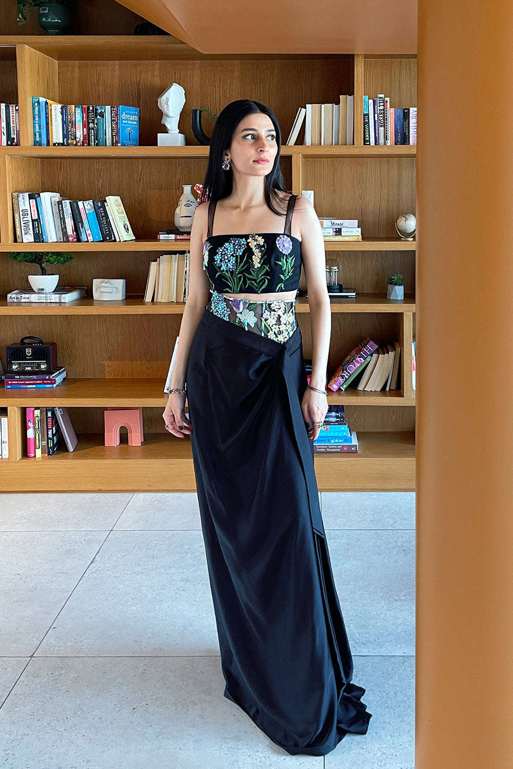 Mykonos- Corseted Belt Drape Set