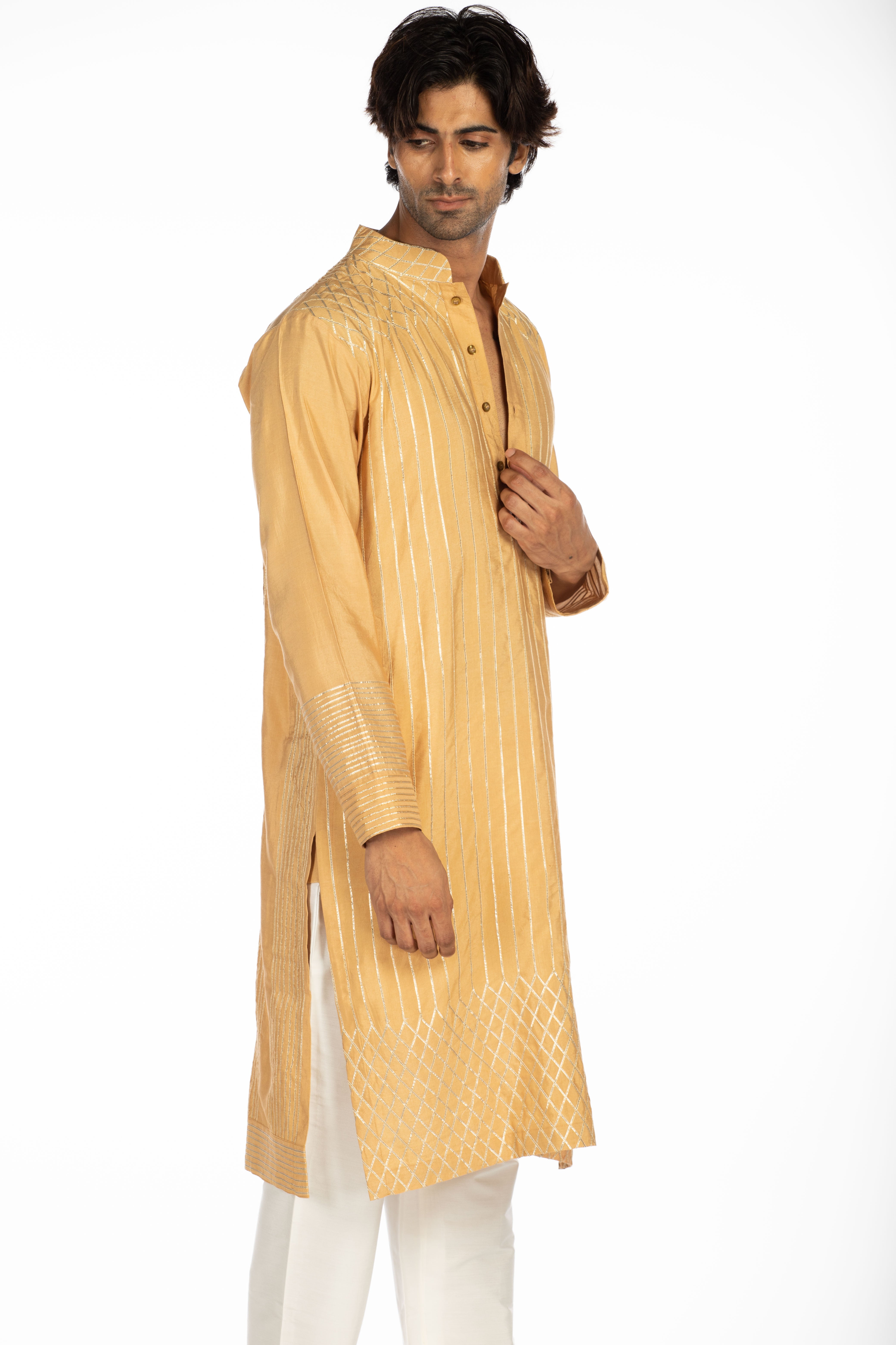 Ivory Embroidered Set