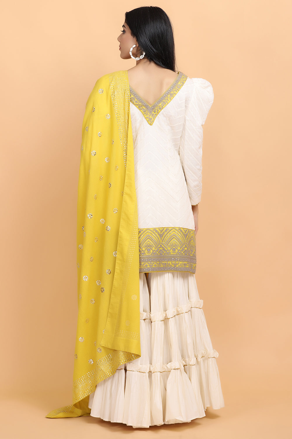Yellow Garara Set
