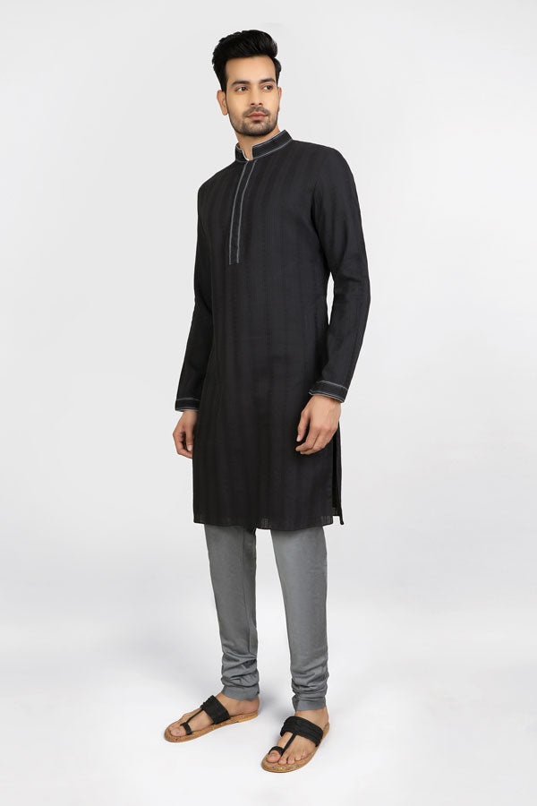 Linear Striped Kurta Set - Armaan