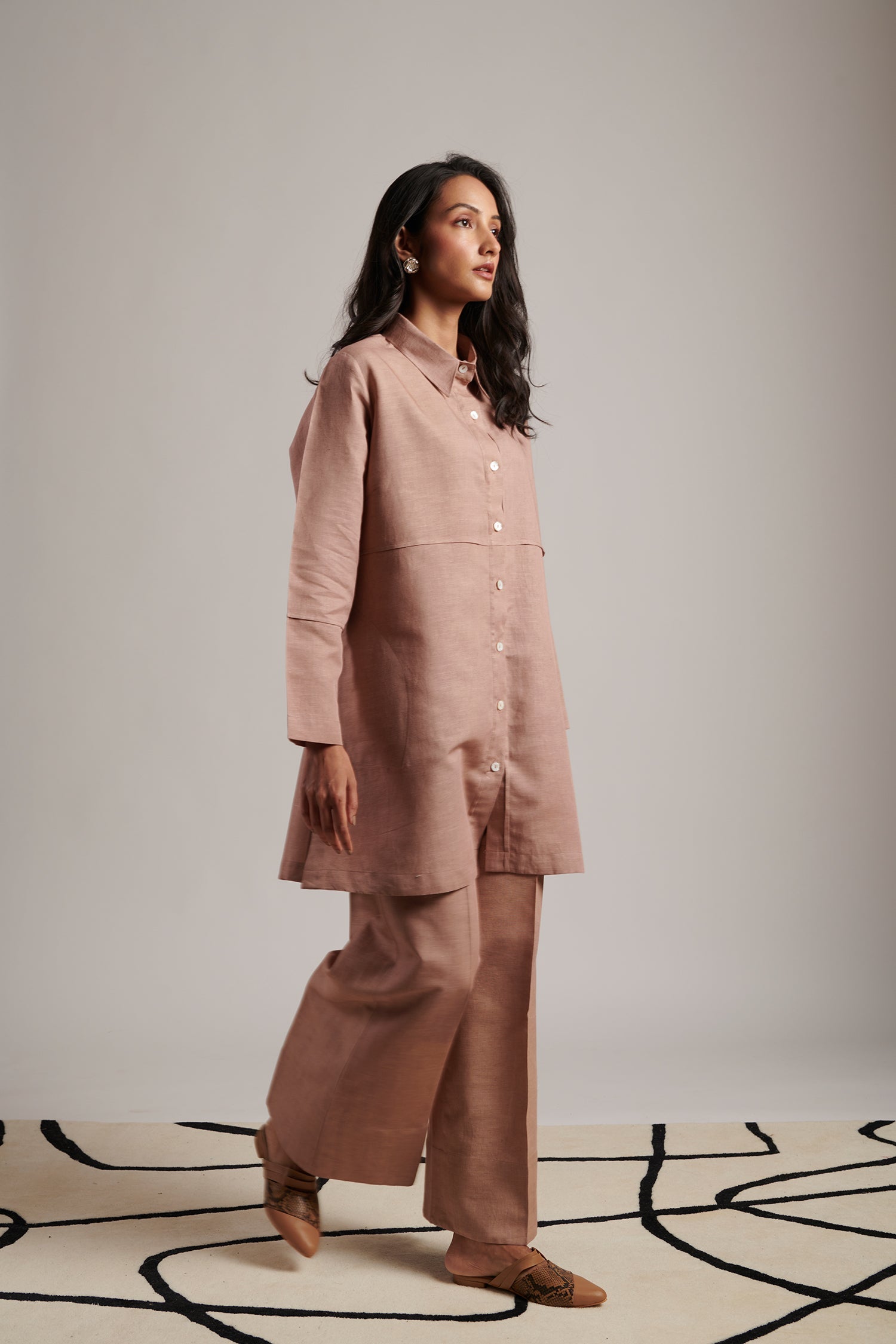 Desire Co-Ord Set  (Vintage Rose)