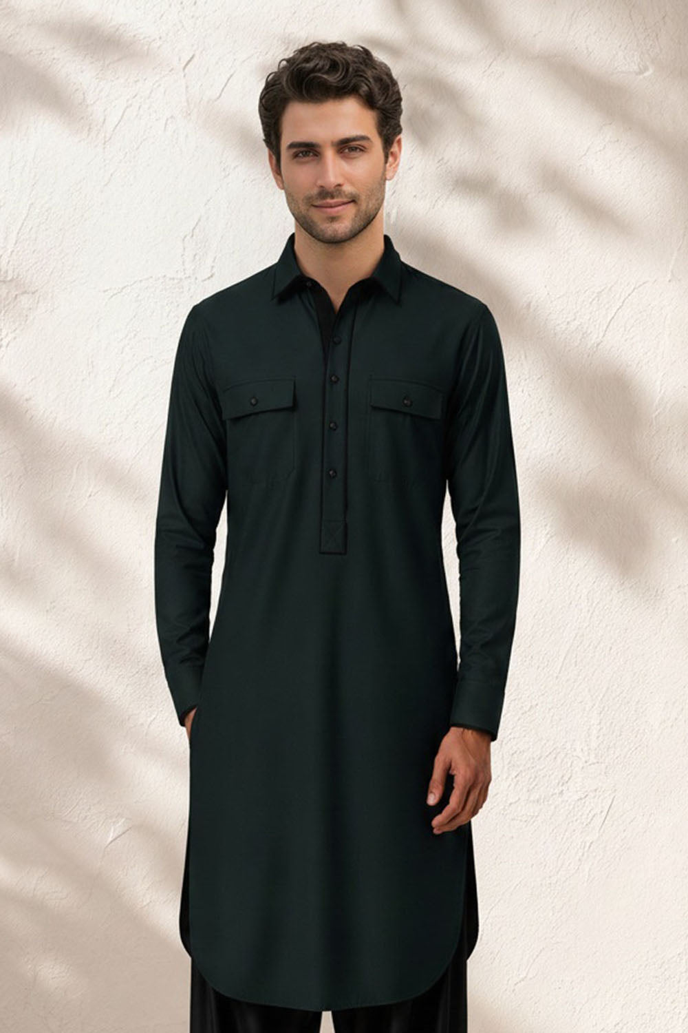 Classic Pathani Kurta Set - Nayan