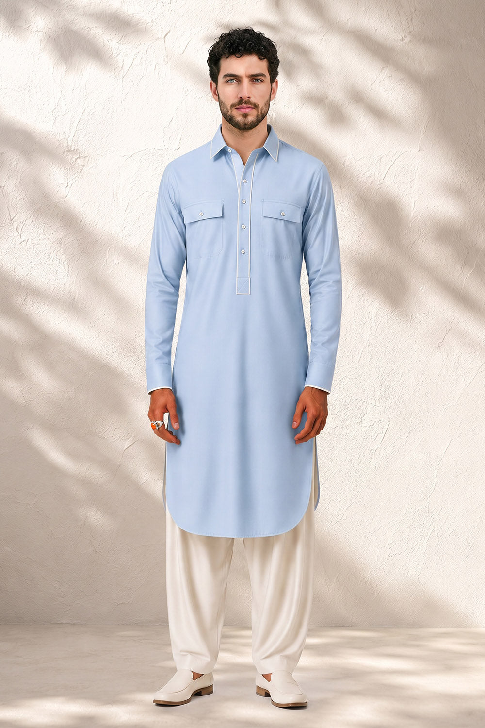 Classic Pathani Kurta Set - Nivaan