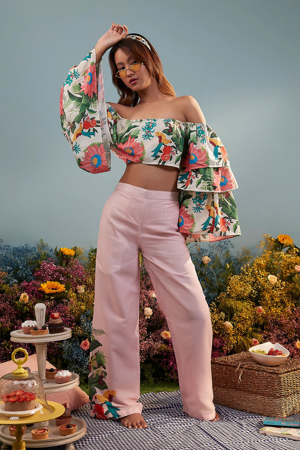 It's A Mood! Ruffle Top