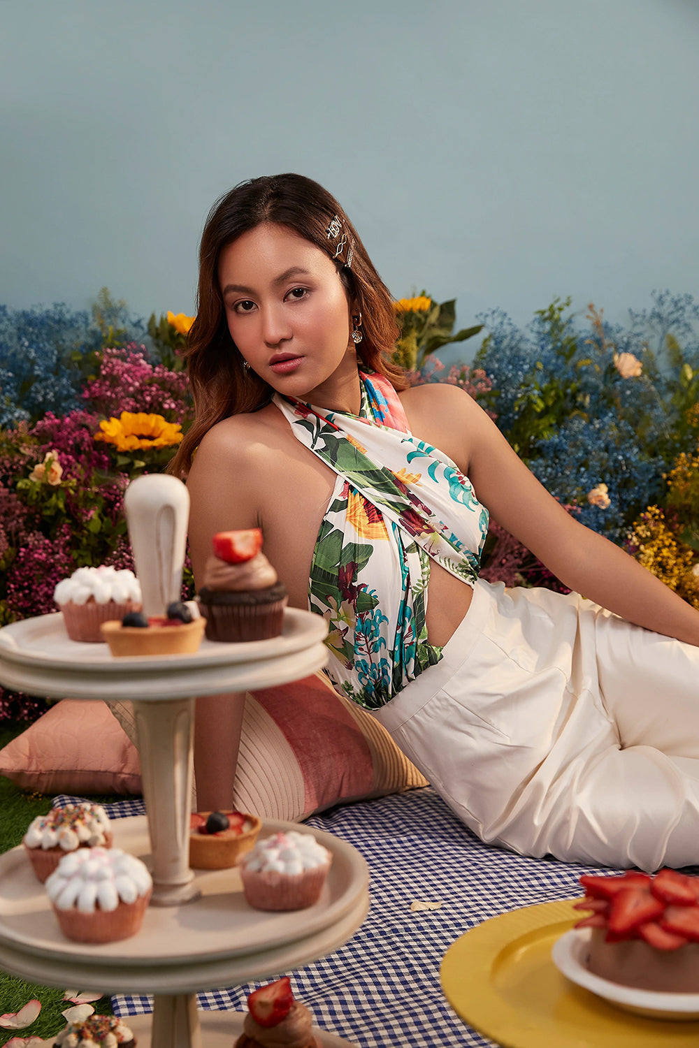 Coral Crush Jumpsuit