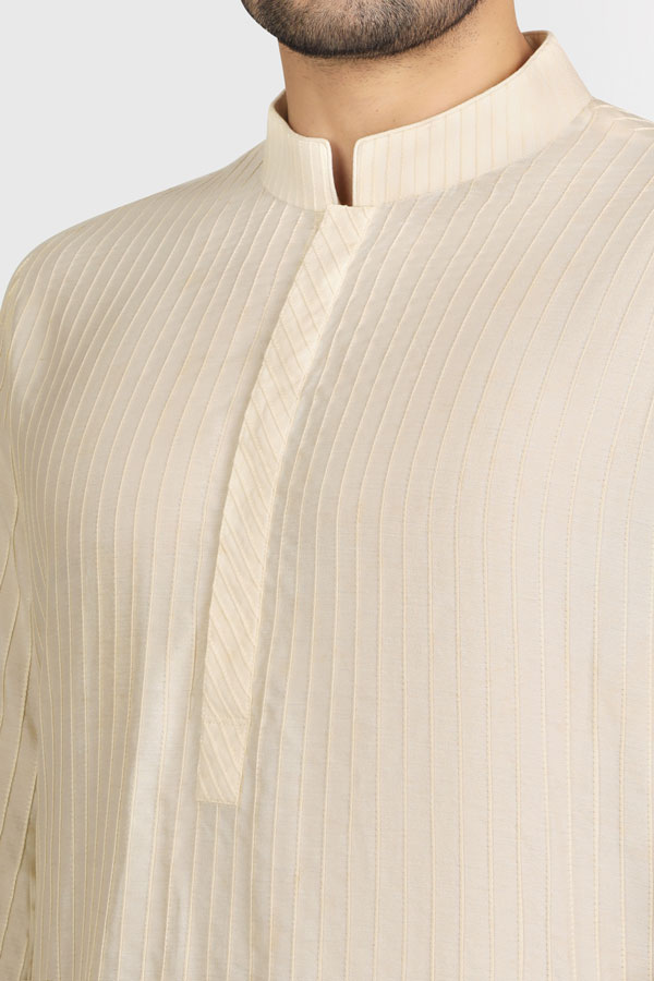 Pintucked Kurta Set - Avi