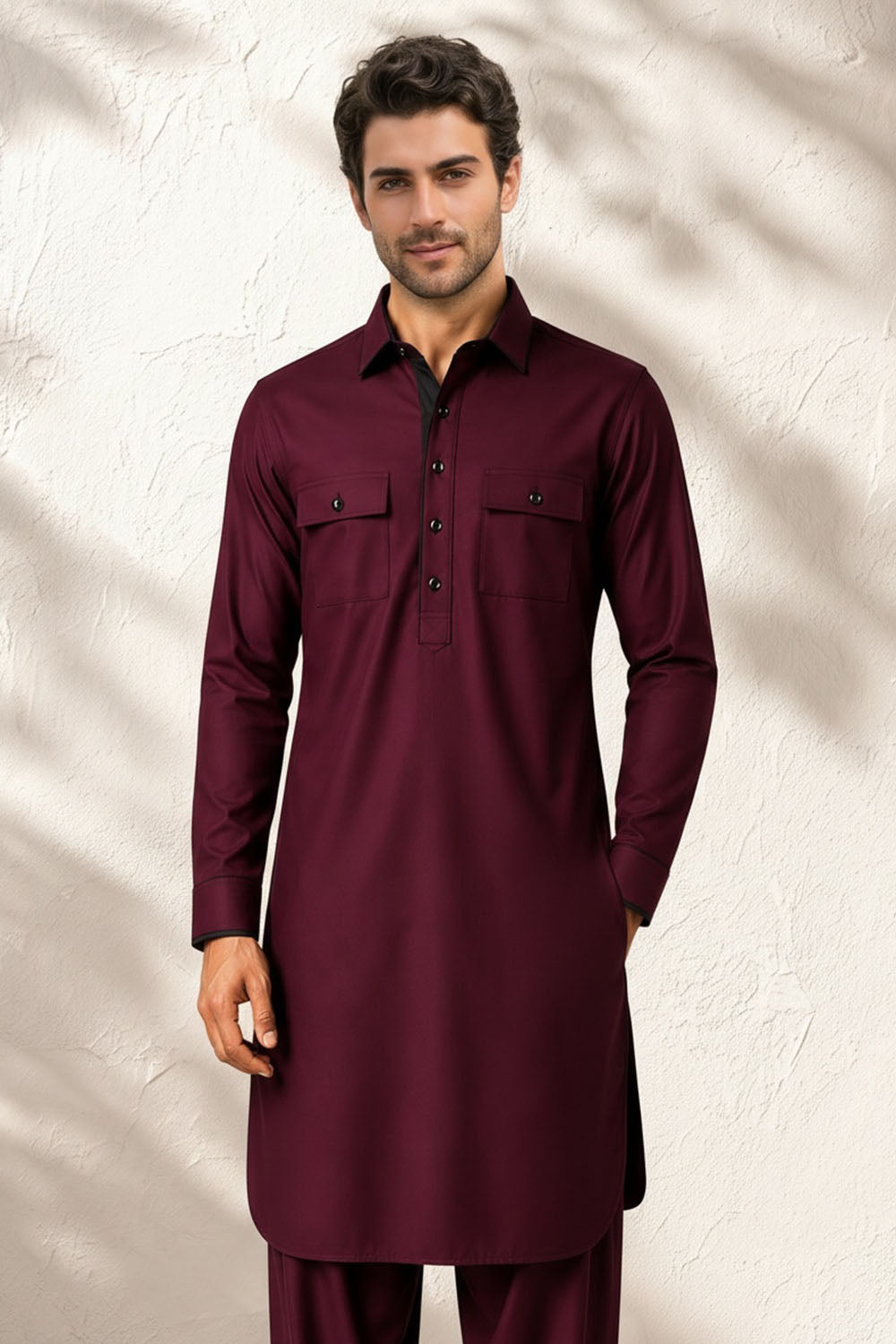 Classic Pathani Kurta Set - Pravar