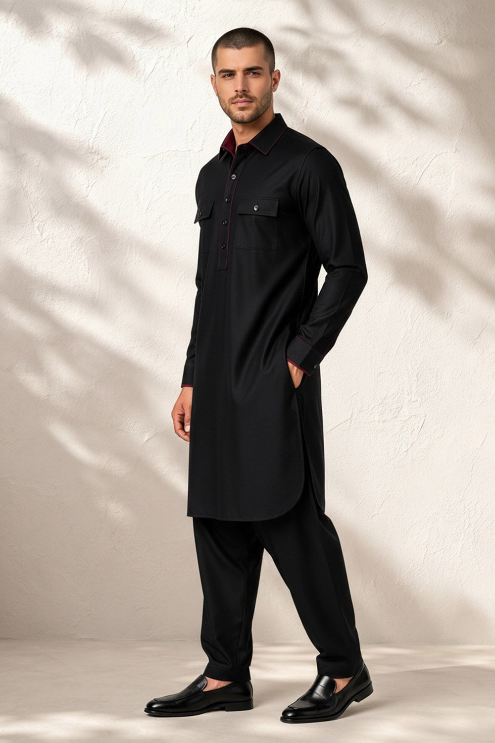 Classic Pathani Kurta Set - Ritvik