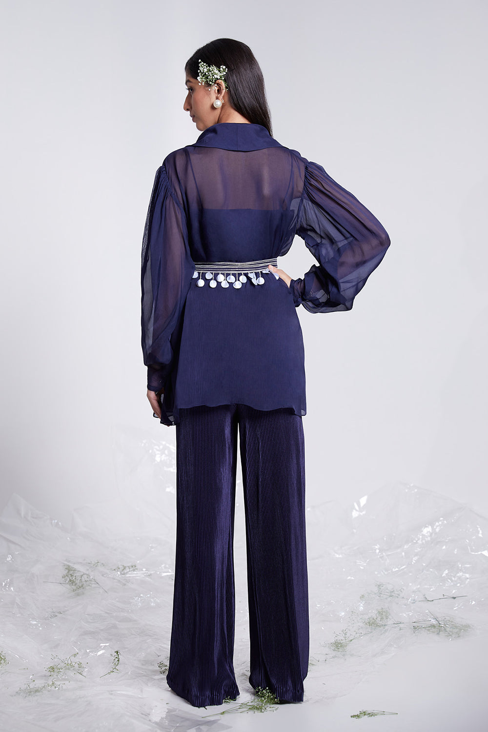 Fusion Crop Top with Jacket