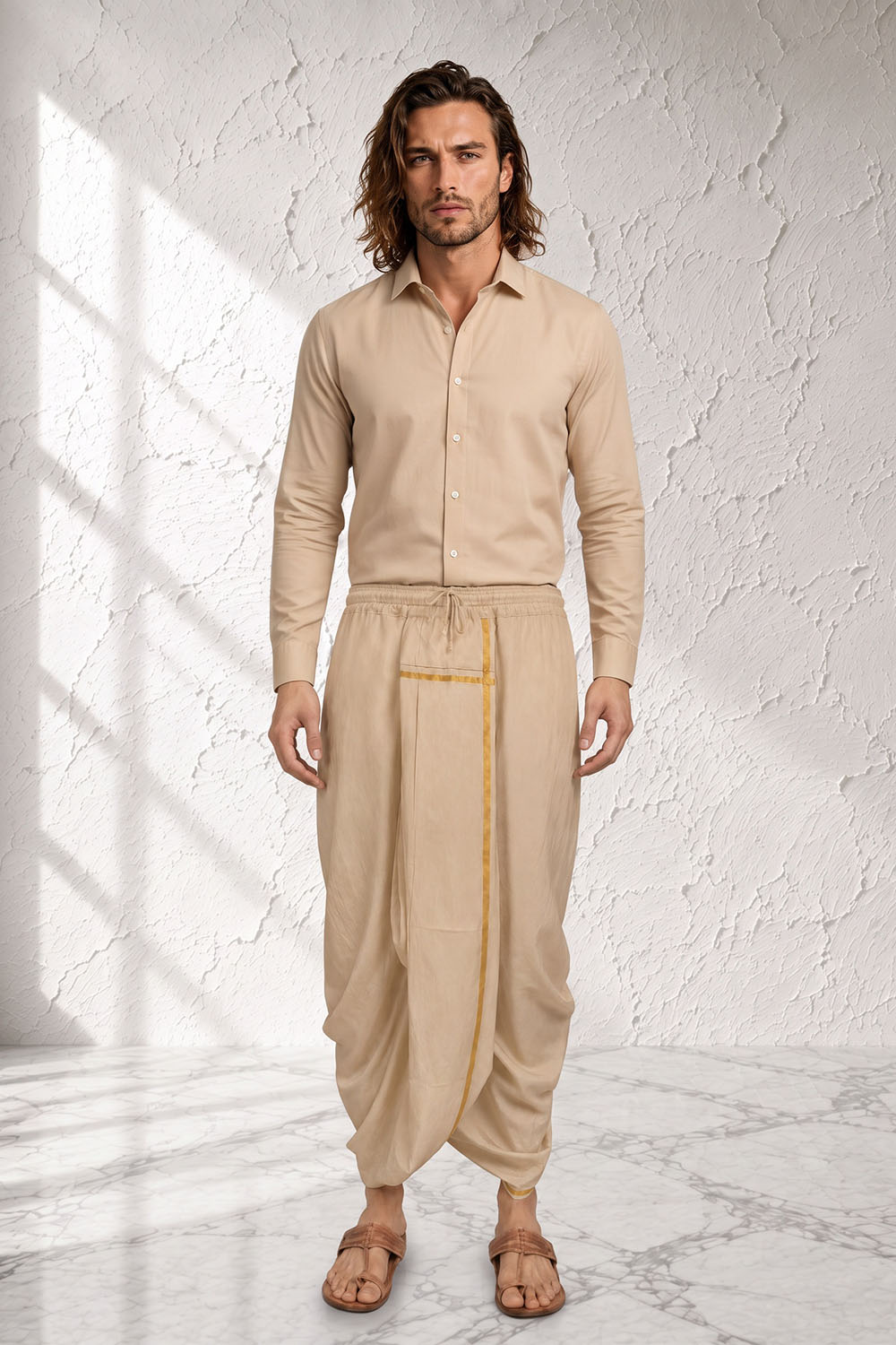 Pre Stitched Dhoti - Samay