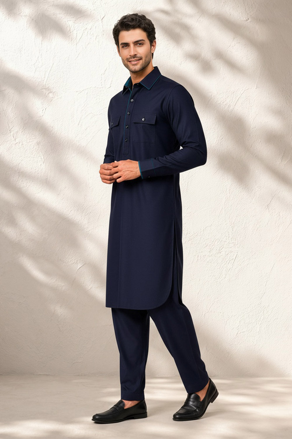 Classic Pathani Kurta Set - Siraj