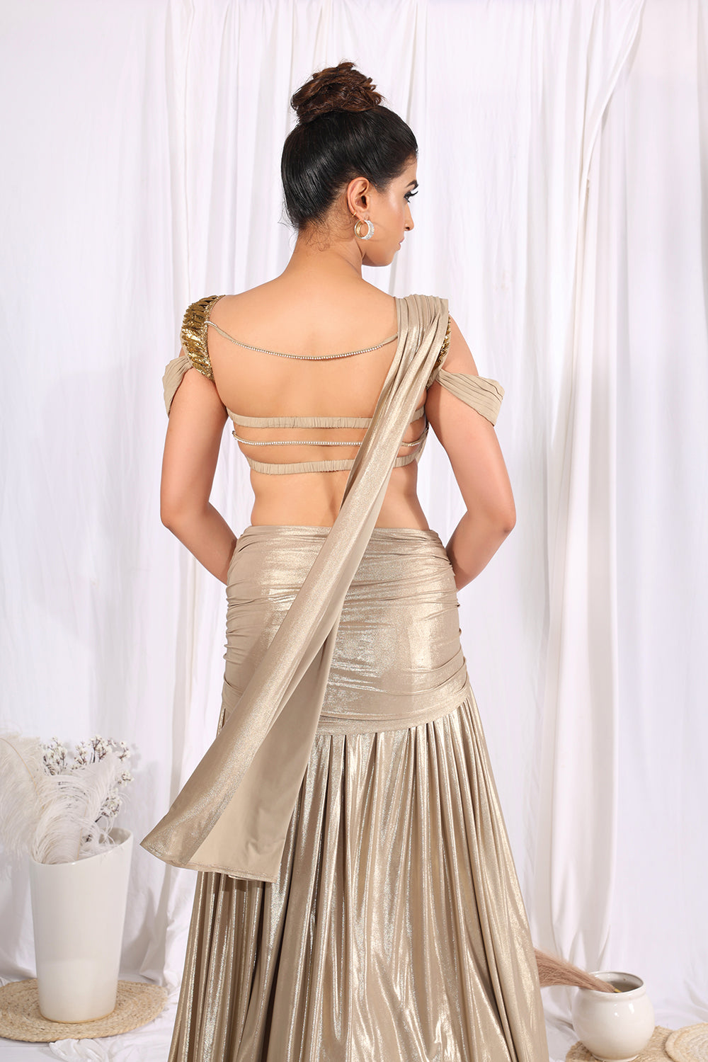 Dune Drip Saree