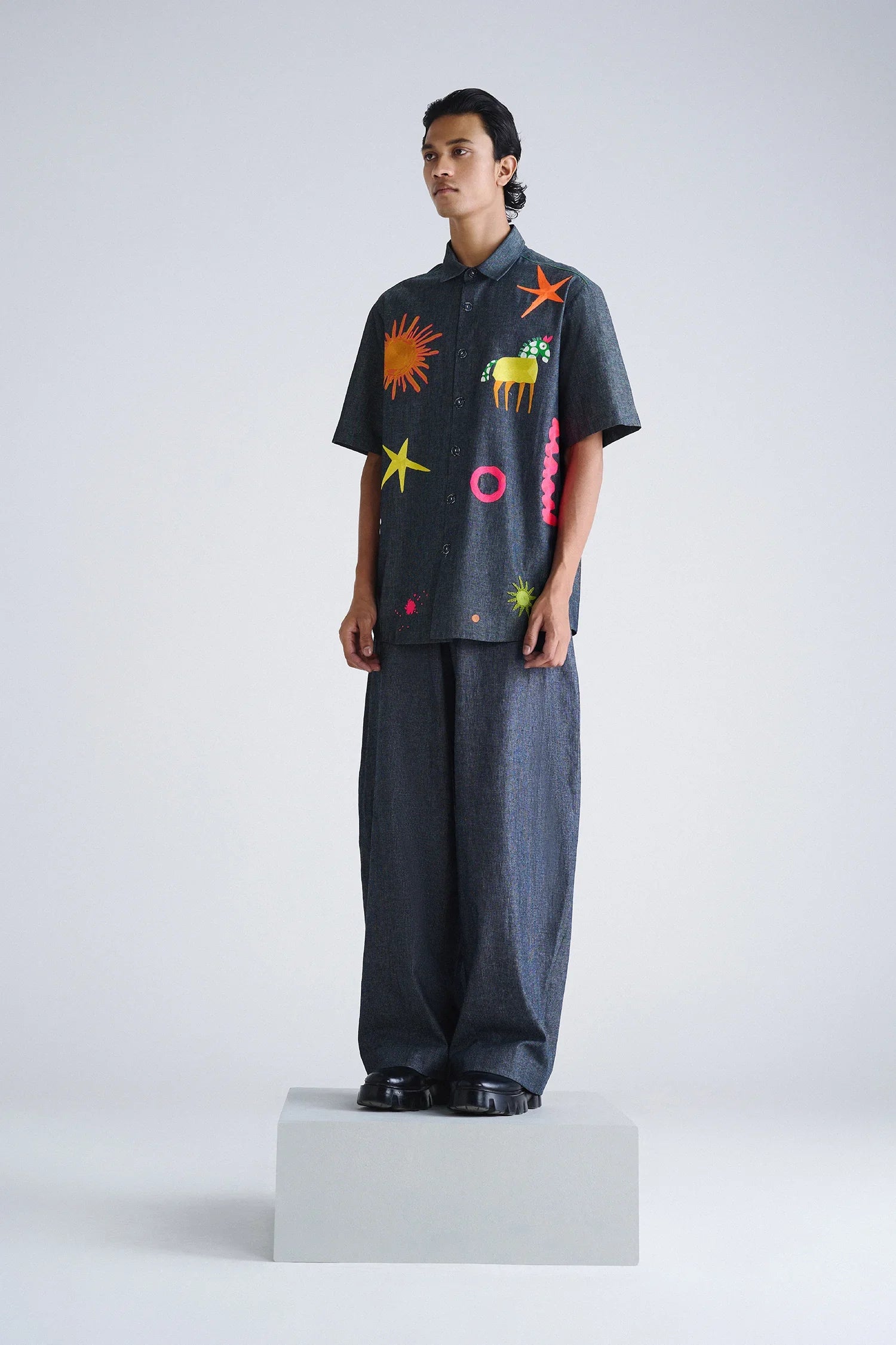 KIDOODLE HALF SLEEVE SHIRT