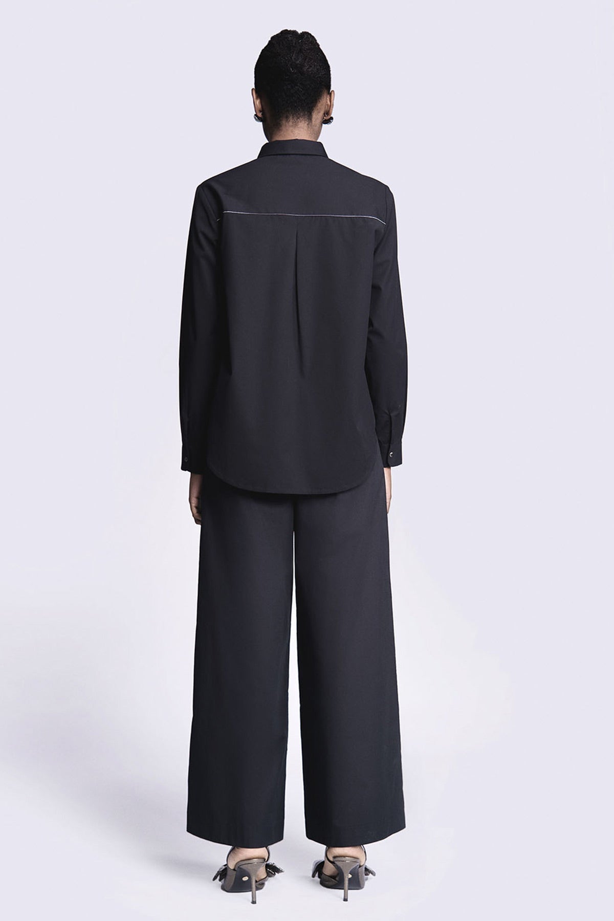 Flared Pants of (Monkey on a Tree High Low Shirt)