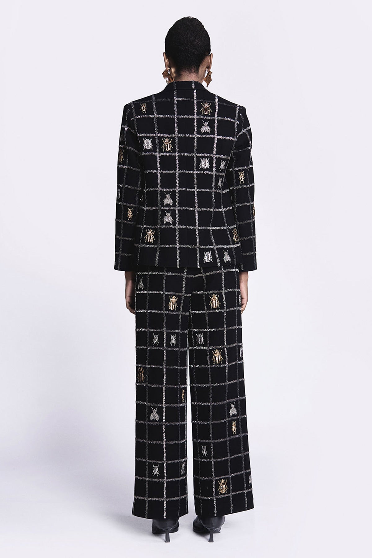 Straight Pants of (Insect Blazer)