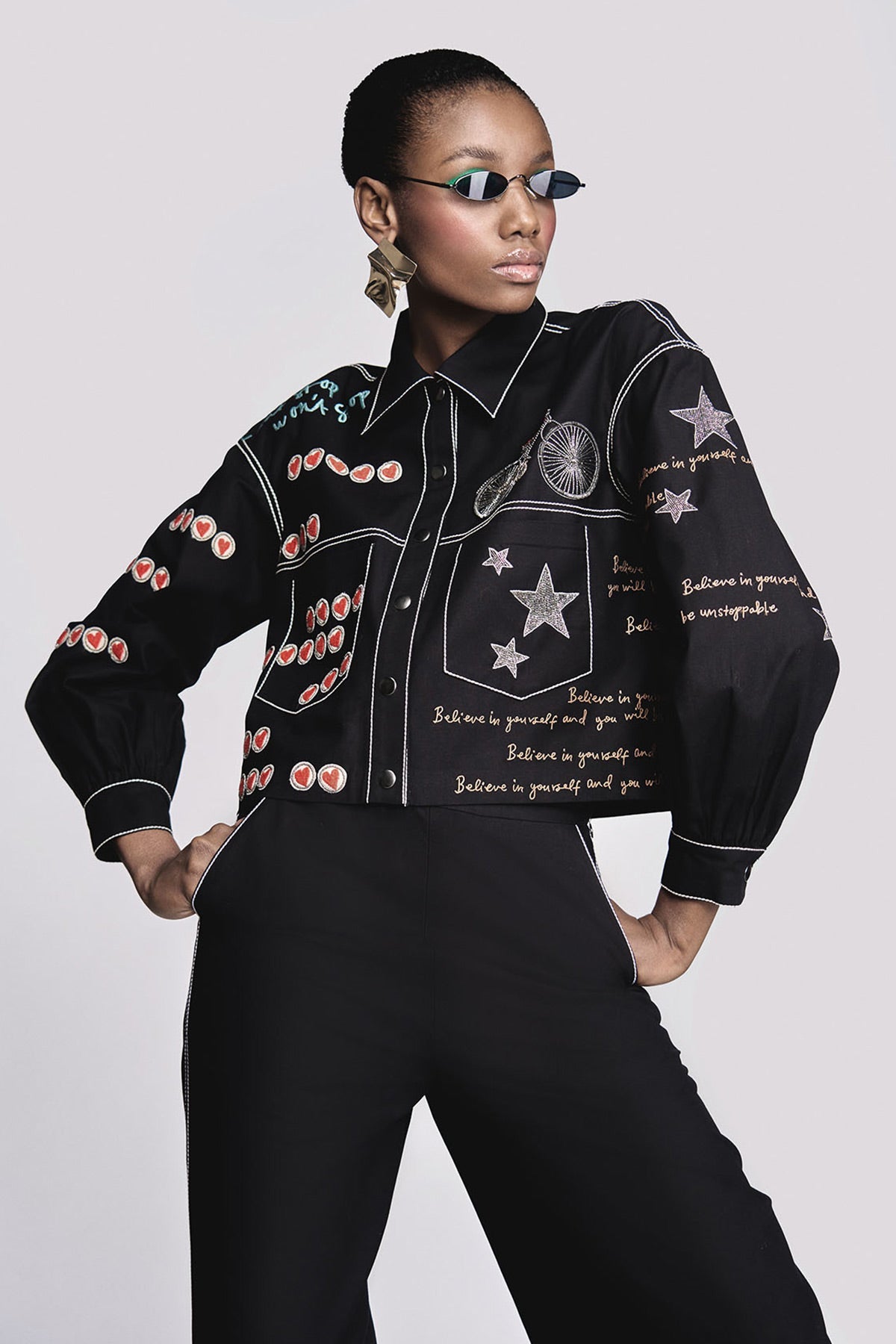 Believe in Yourself Short Jacket