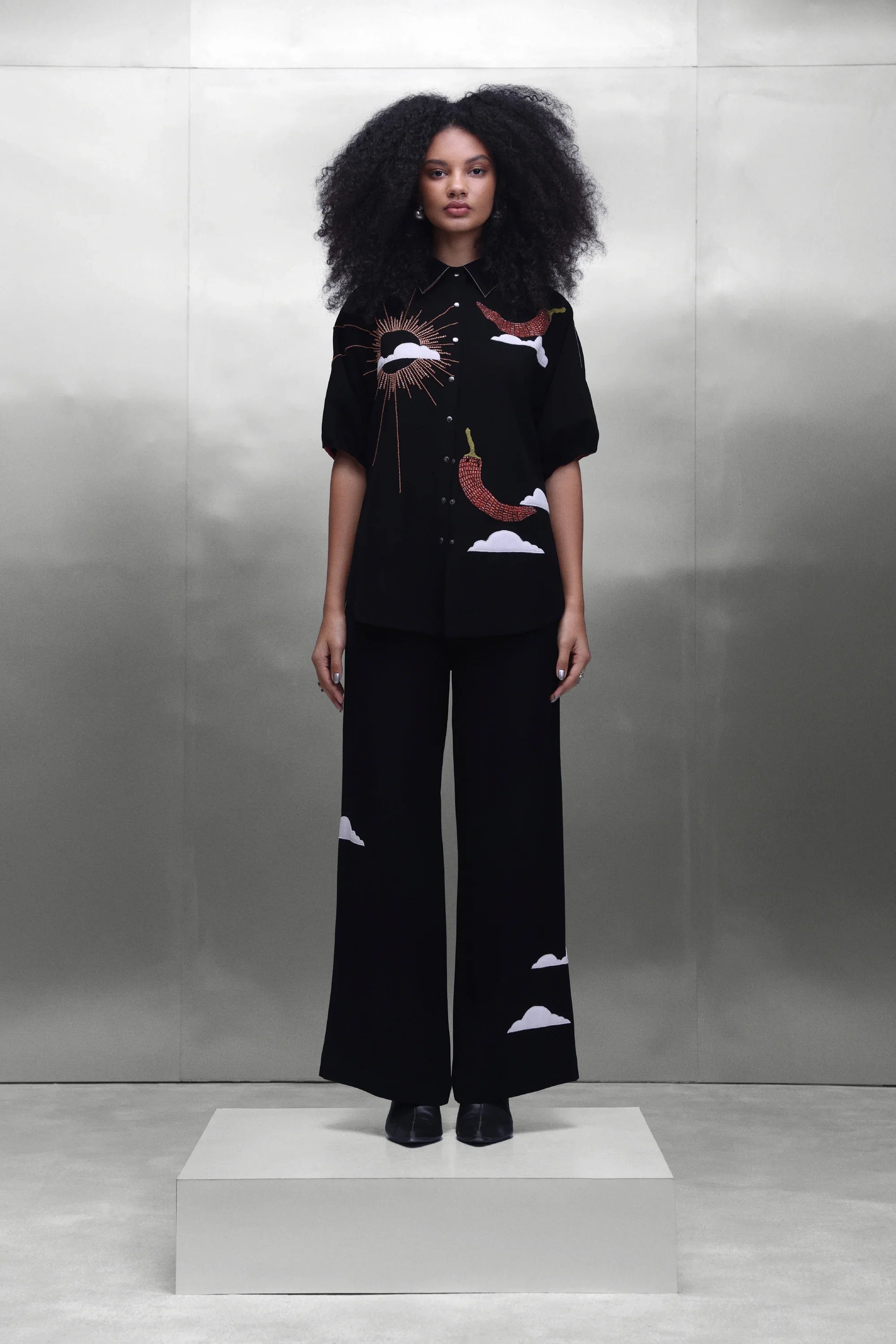 SUN AND SPICE BOXY SHIRT
