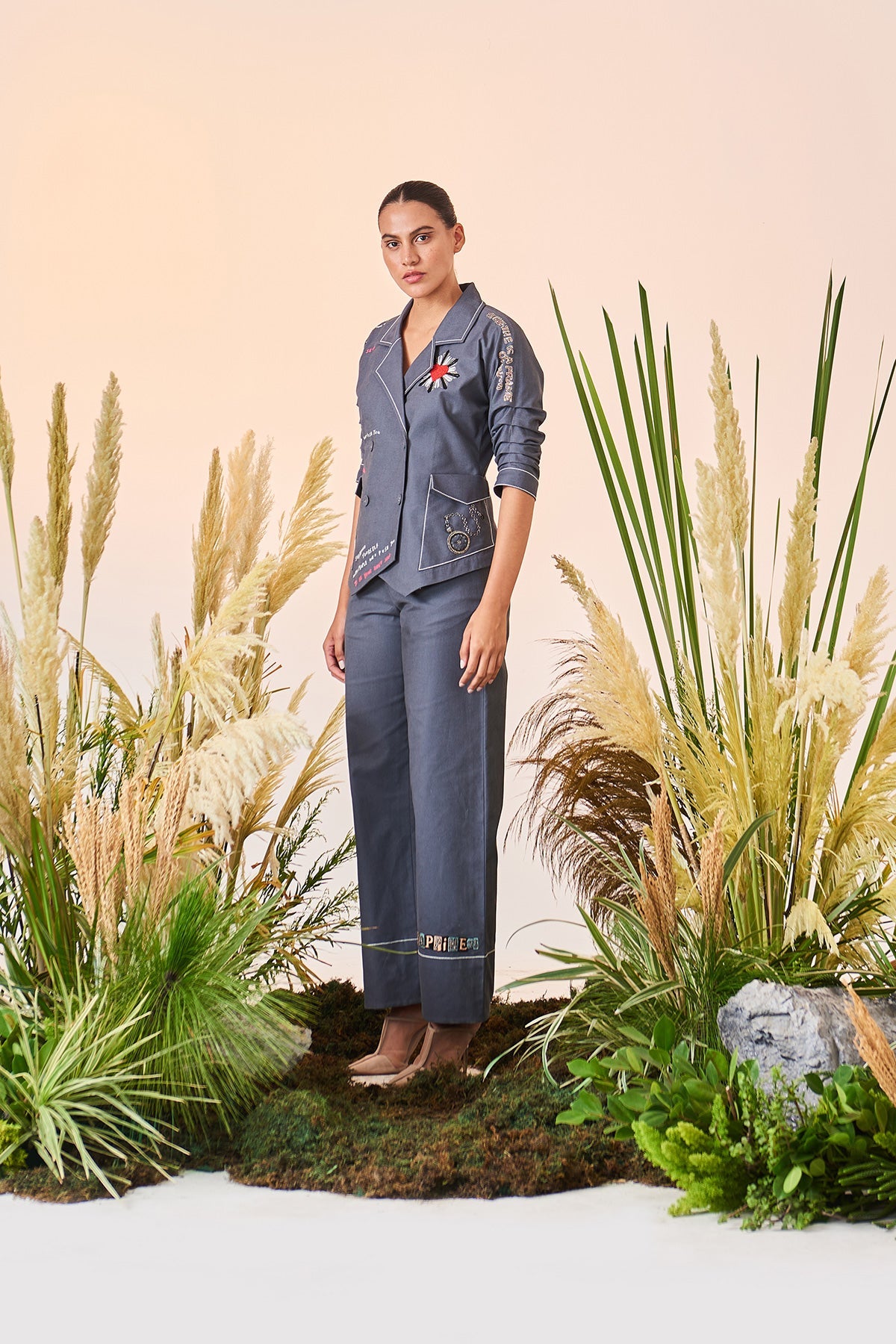 Be Your Best Self Waistcoat Top And Pant