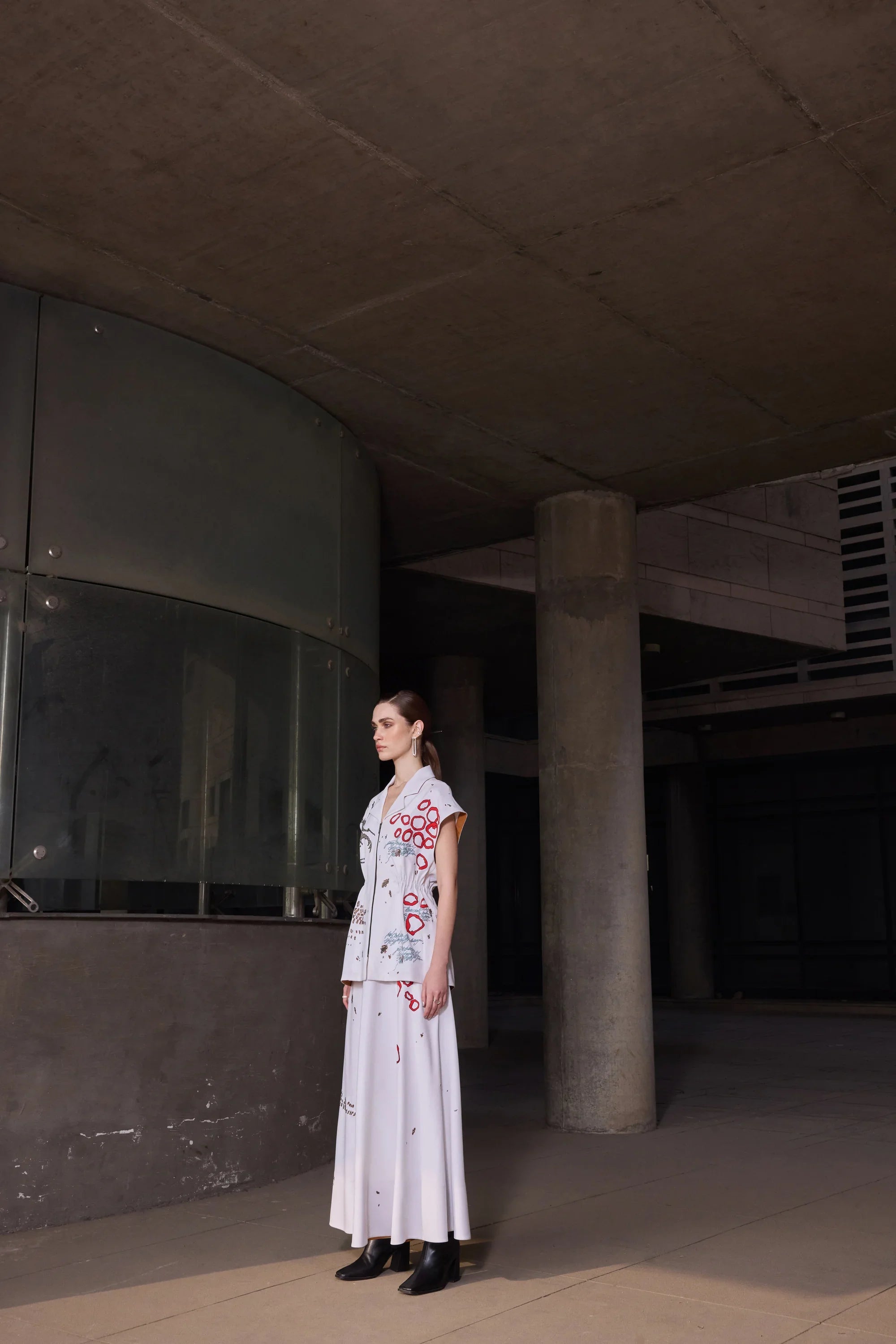CIRCULAR SKIRT OF BUG THEORY ROBE JACKET
