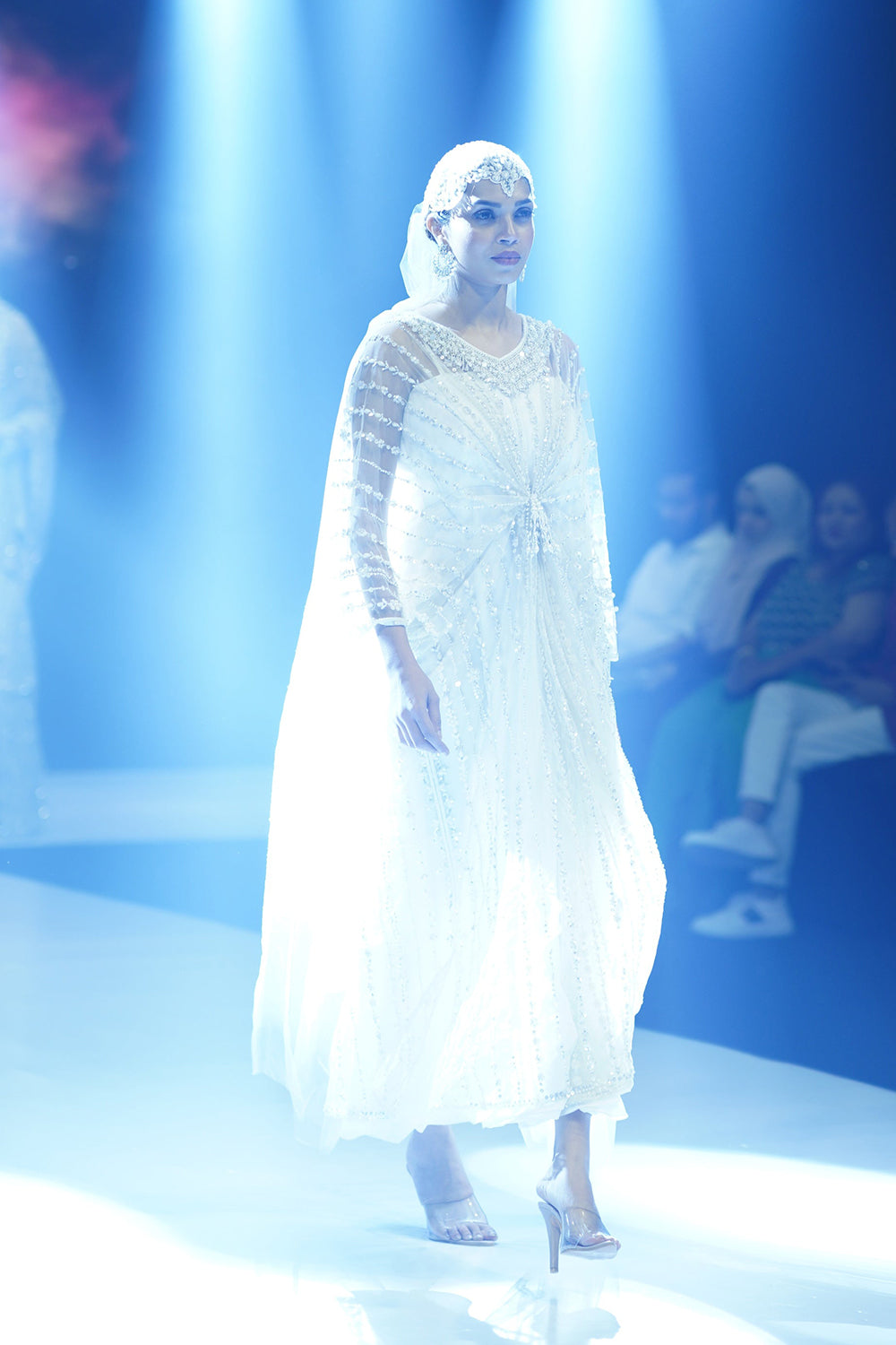White Princess Fusion Kaftan
