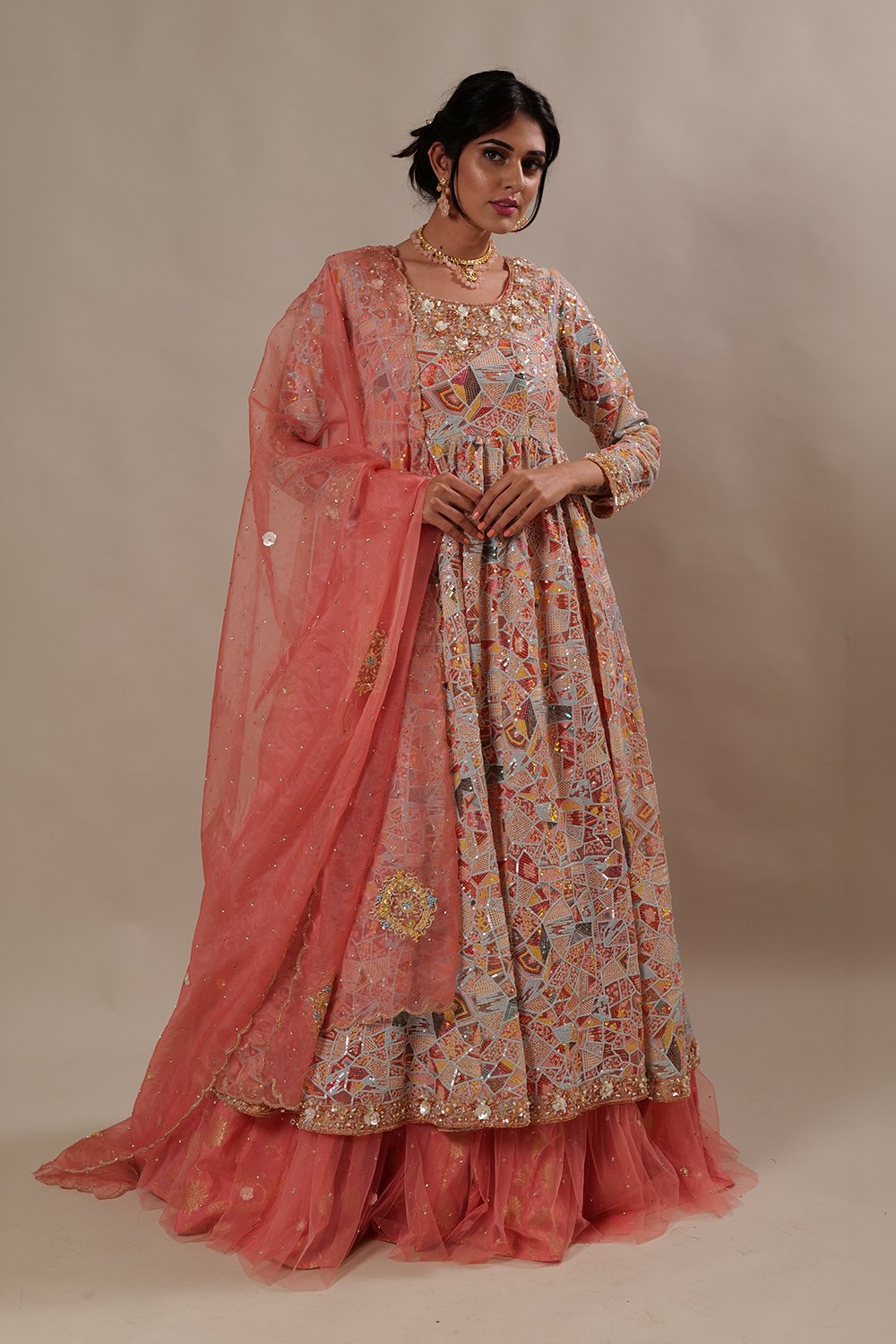 Sequin Embellished Lehenga