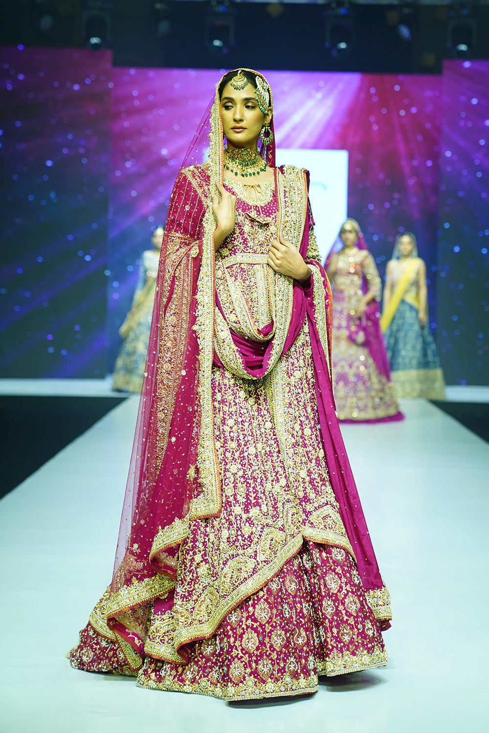 The Magnificent Red Khada Dupatta