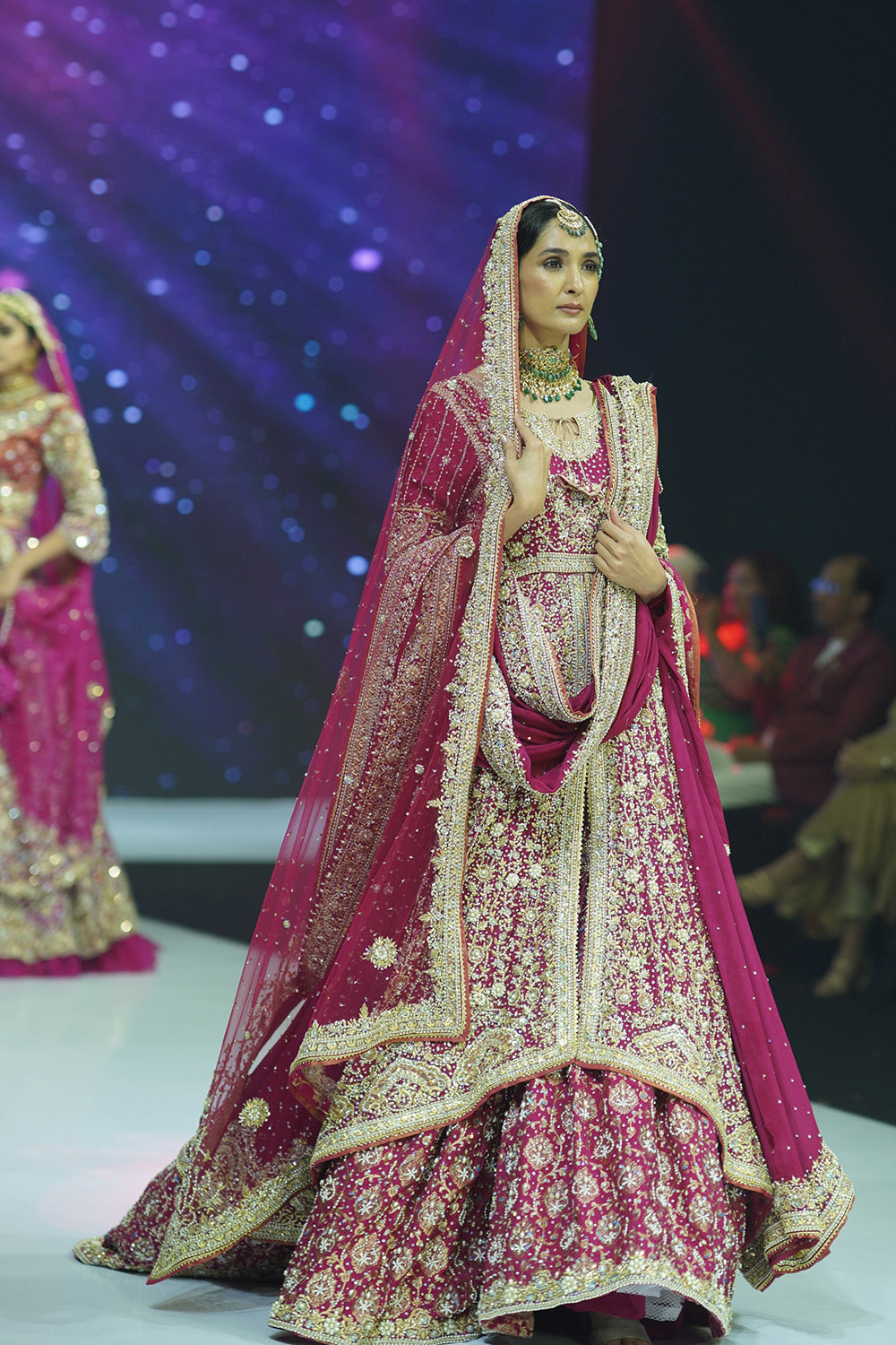 The Magnificent Red Khada Dupatta