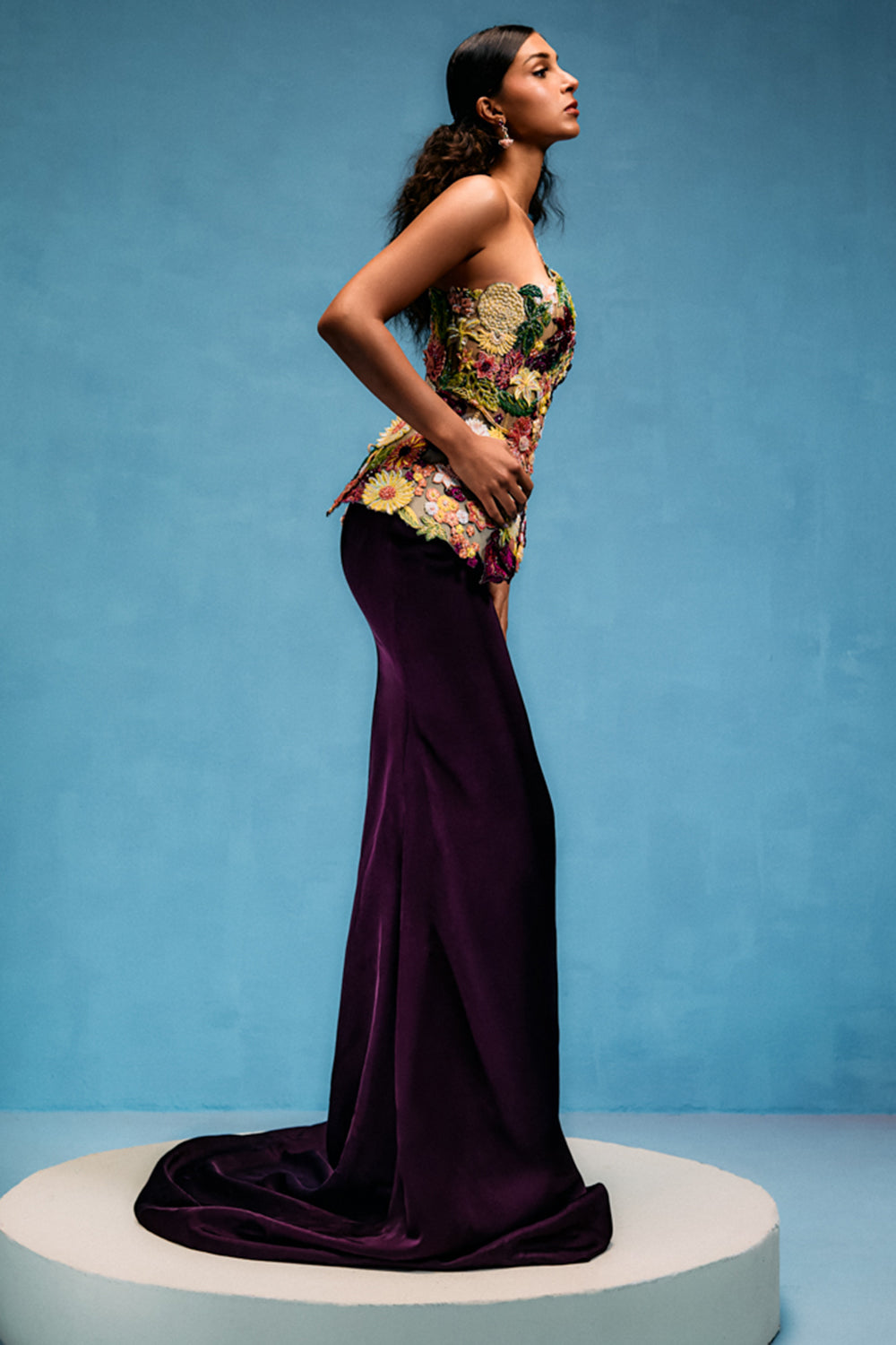 Enchanted Garden Corseted Belt Drape Set