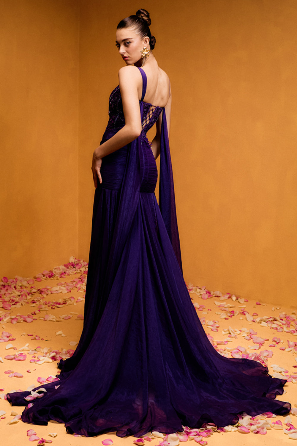 Amethyst Pet Couture紫色フリルドレスとスカートセット Amethyst Pet Couture紫色フリルドレスとスカートセット 【公式通販】