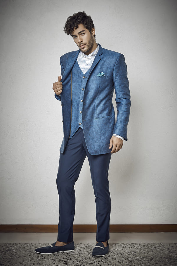 Classic Waistcoat Blazer - Borden