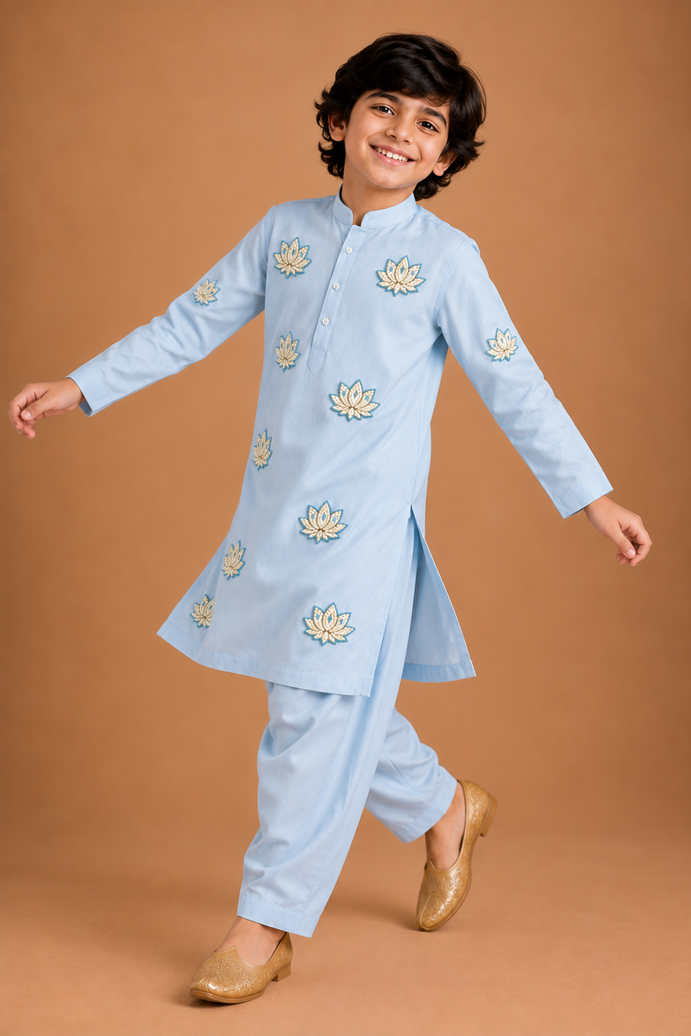Ice Blue Kurta Pajama