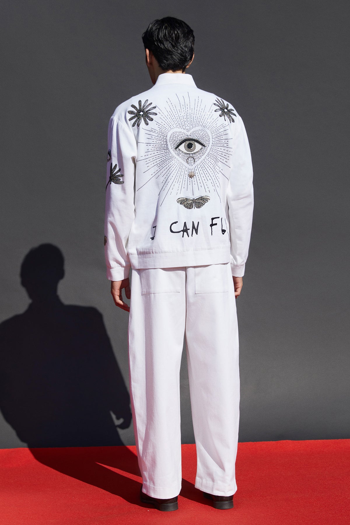 Baggy Pants Of "(I Can Fly Bomber Jacket)"