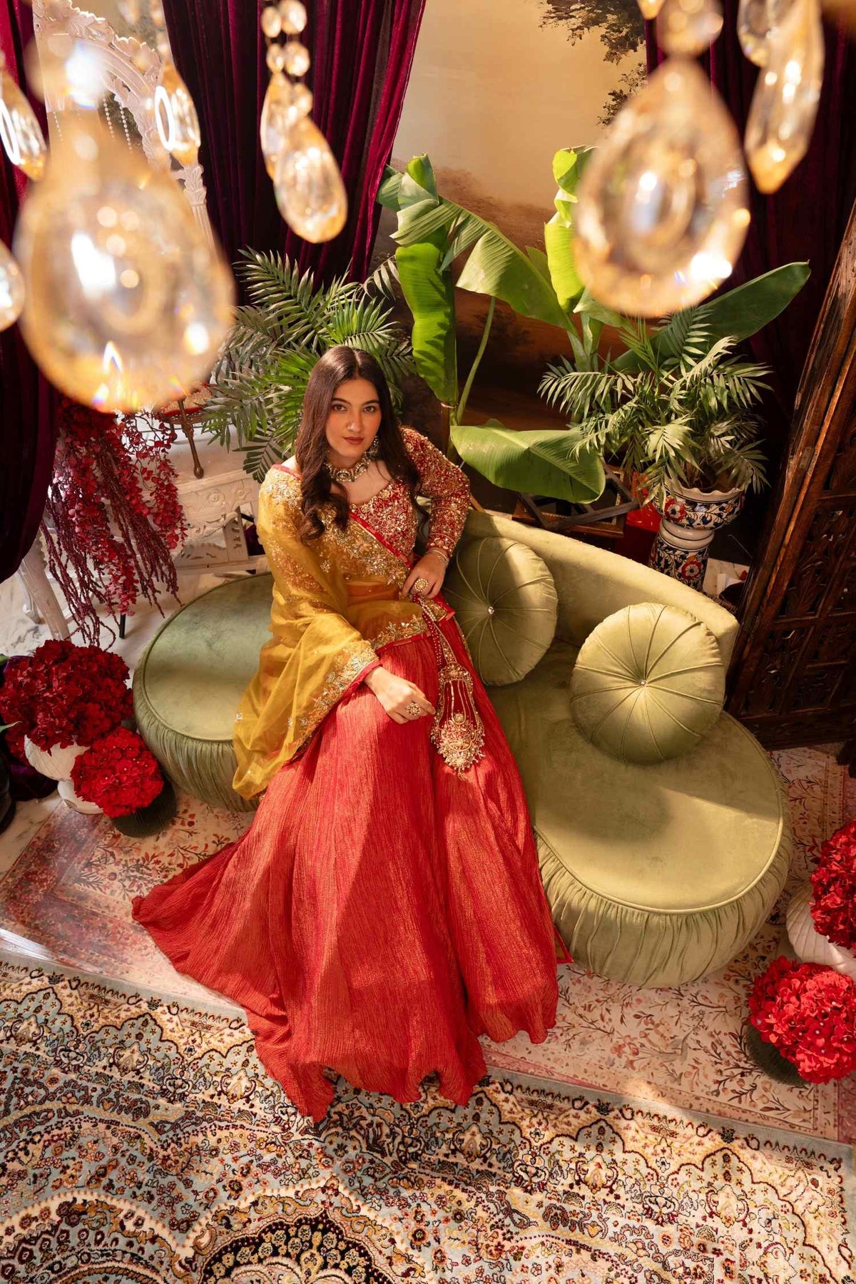 Inaya Hand crafted Lehenga Blouse