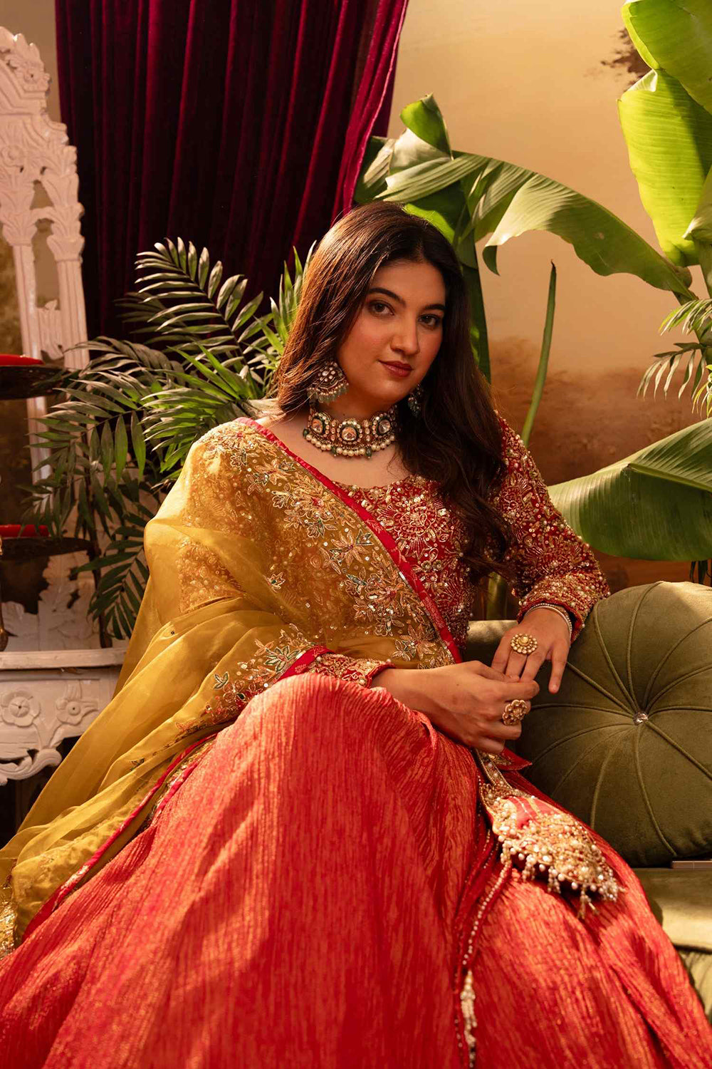 Inaya Hand Crafted Lehenga Blouse