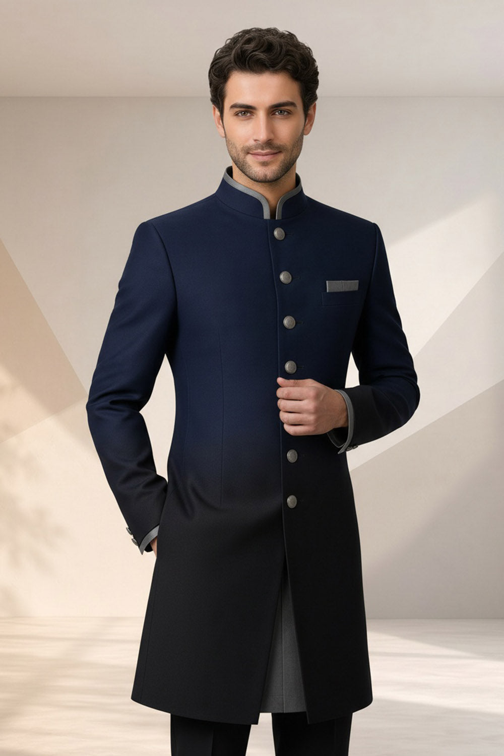 Classic Ombre Kurta - Vardhaman