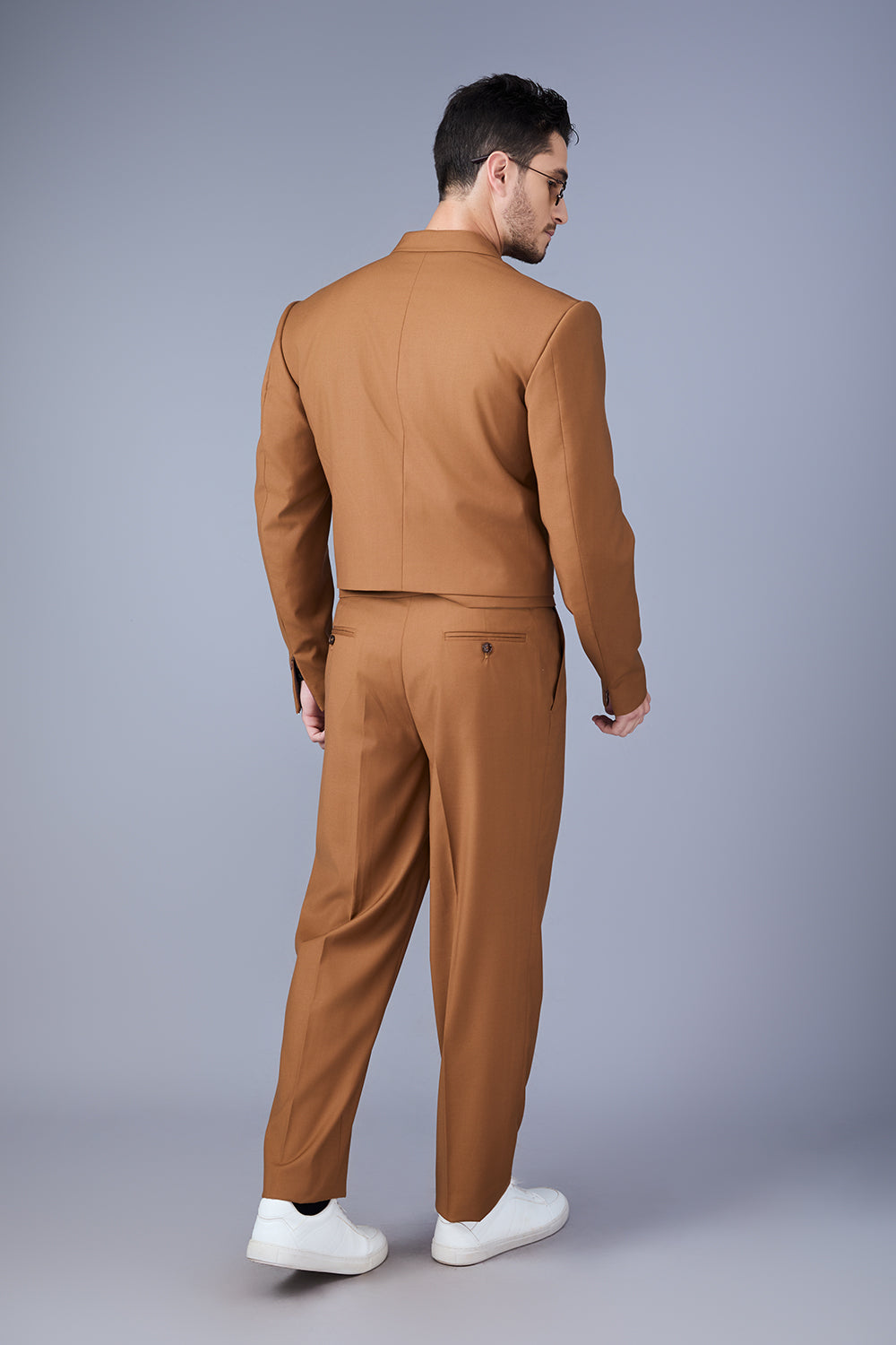 Tan Waist Belt Belt Suit