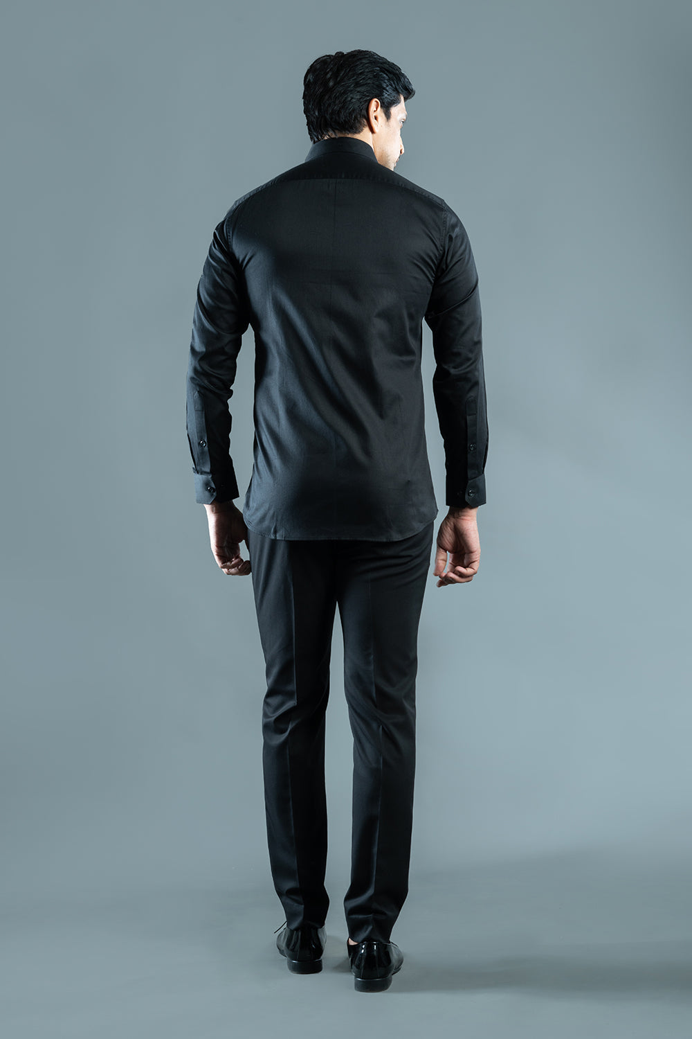 Black Buckle Shirt