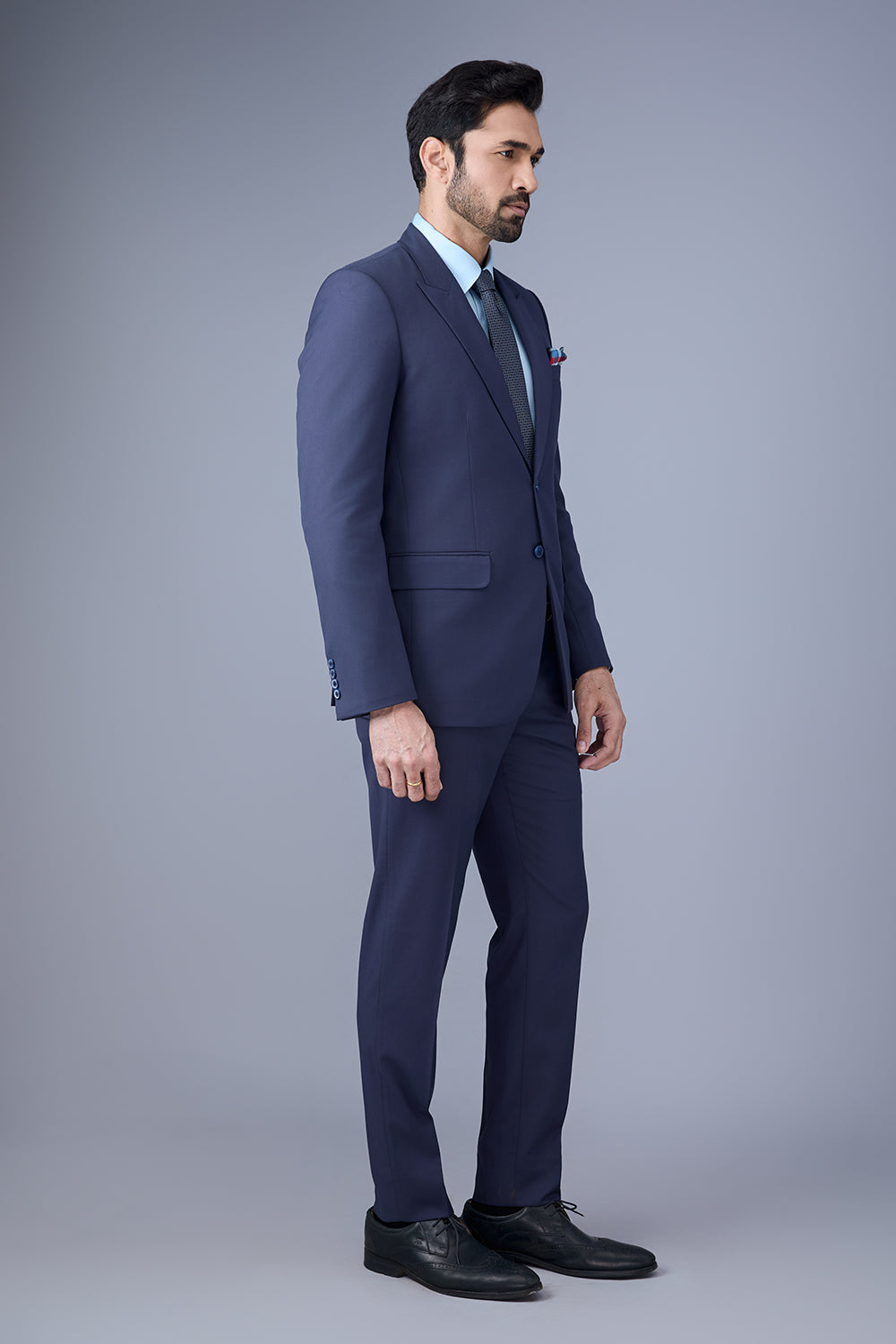 Navy Blue Corporate Suit