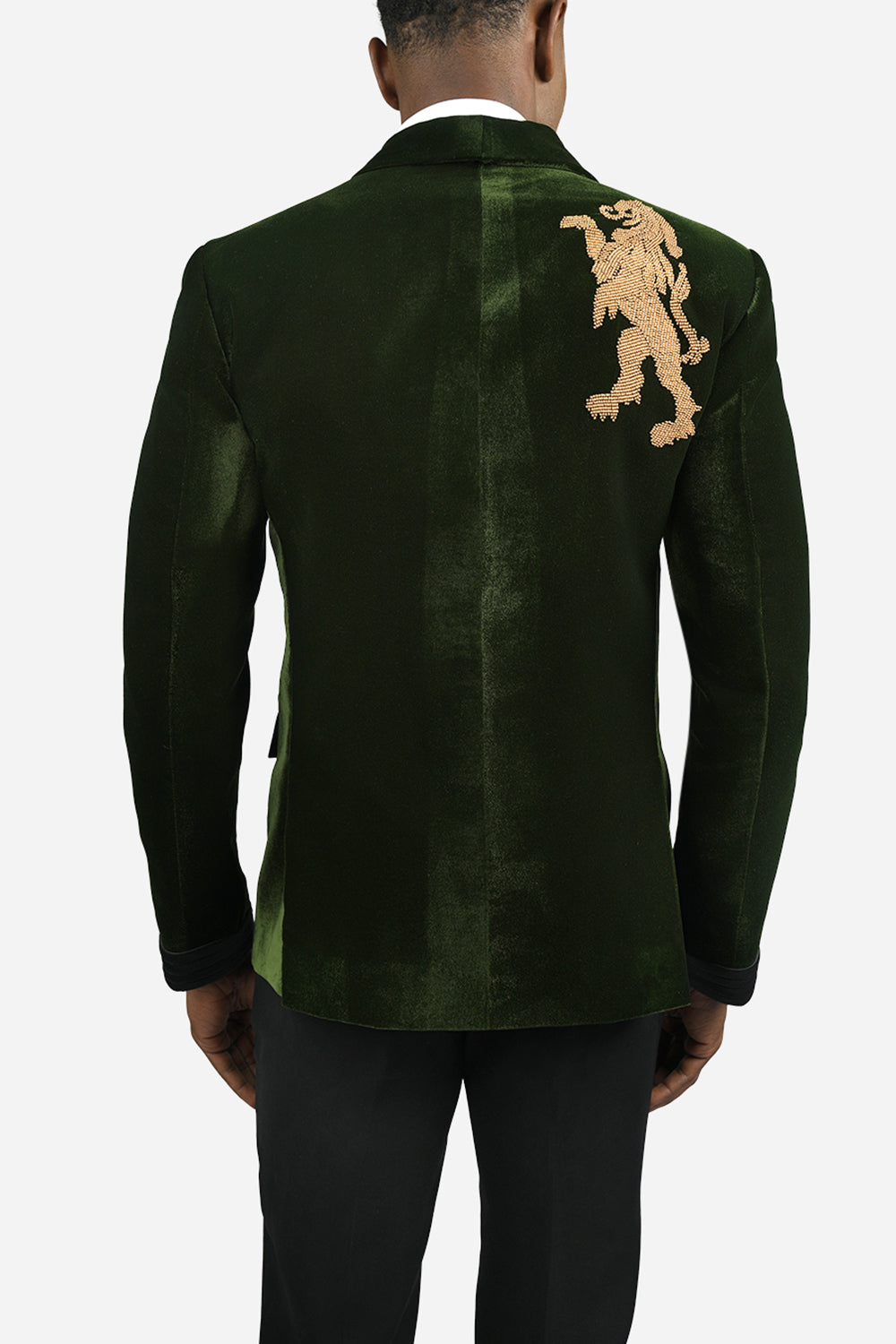 Green Velvet Lion Suit Bobby Deol Vmtusgrevel
