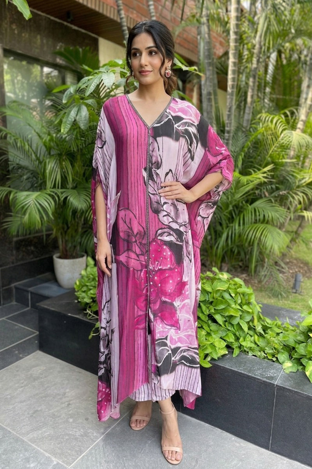Bamboo Crepe Kaftan