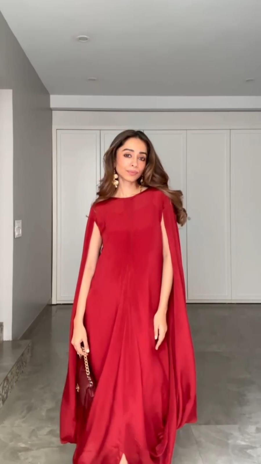 Double Cowl Dress