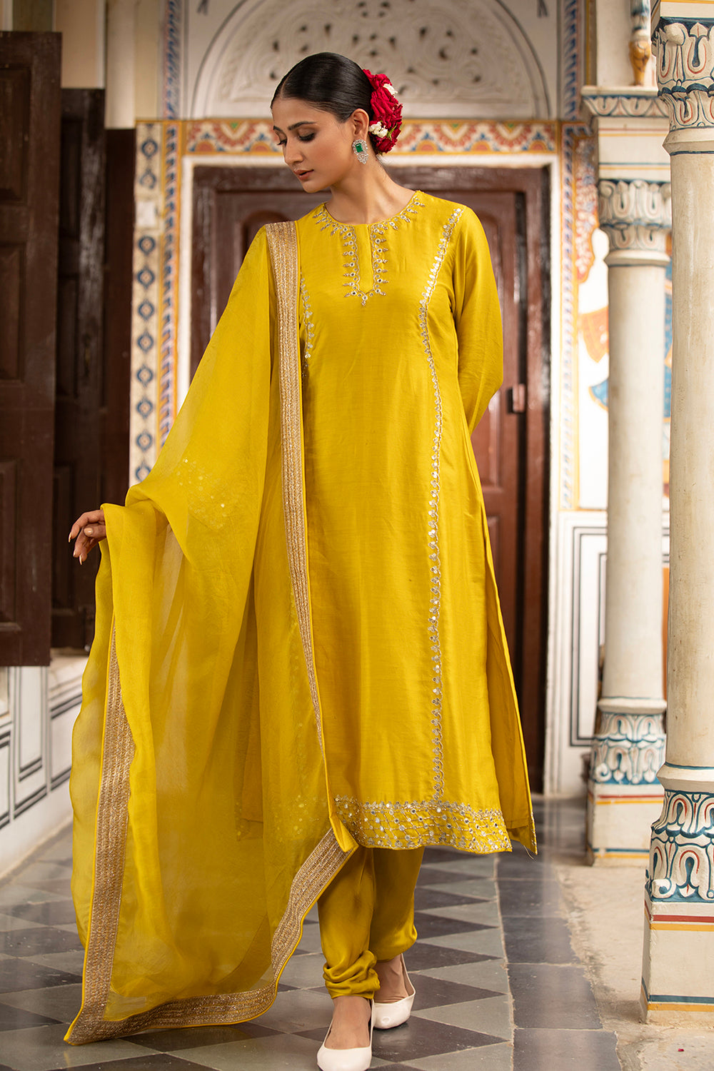 Yellow Kurta Set