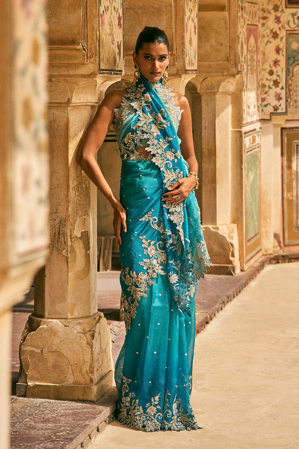 Advika Saree Set
