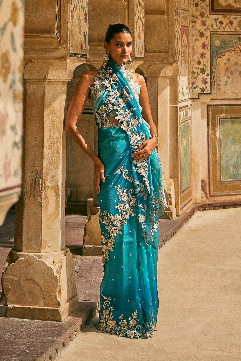 Advika Saree Set