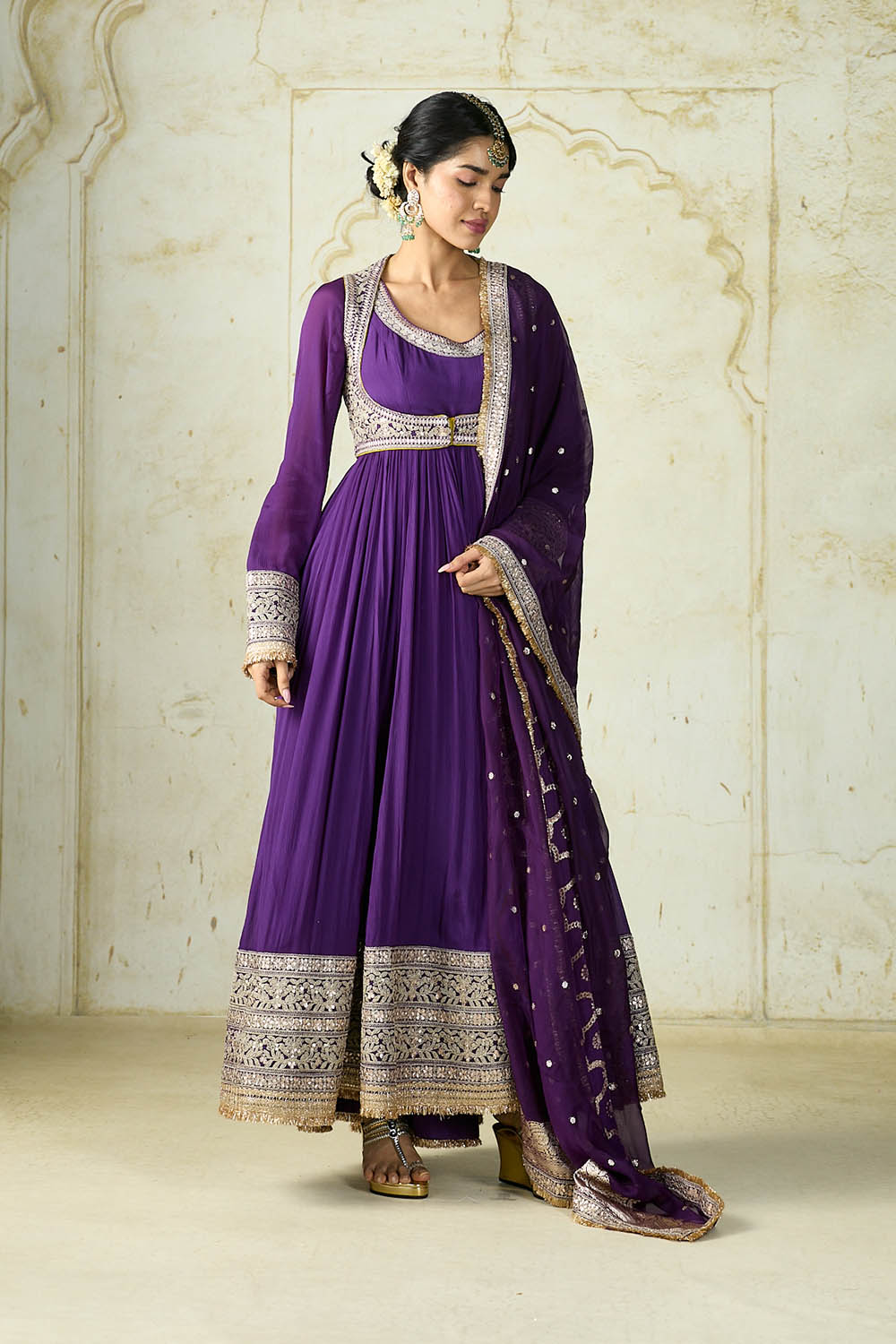 Afsa Anarkali Set