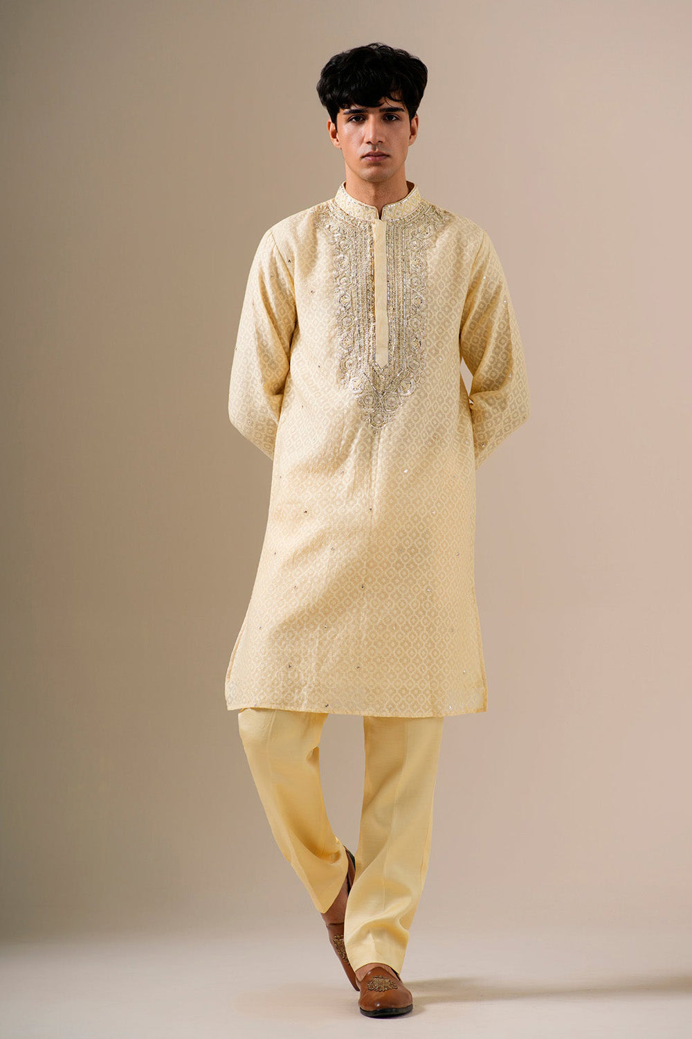 Amber Mukaish Kurta Set