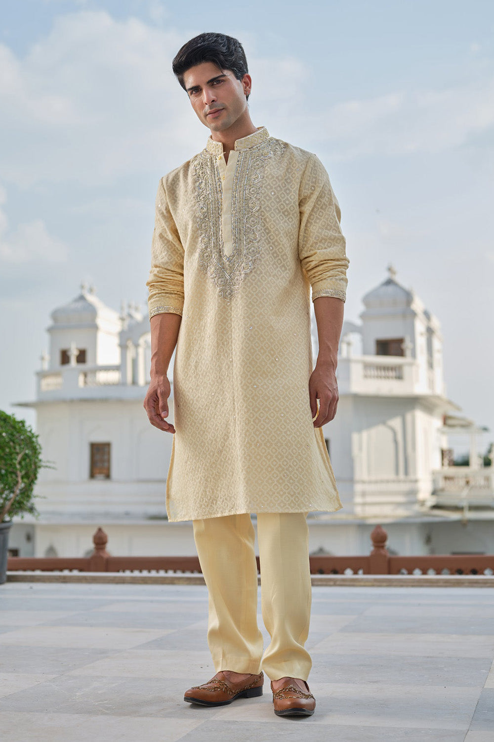 Amber Mukaish Kurta Set
