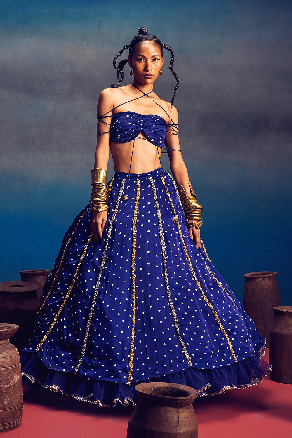 Aparna-Blue Lehnga